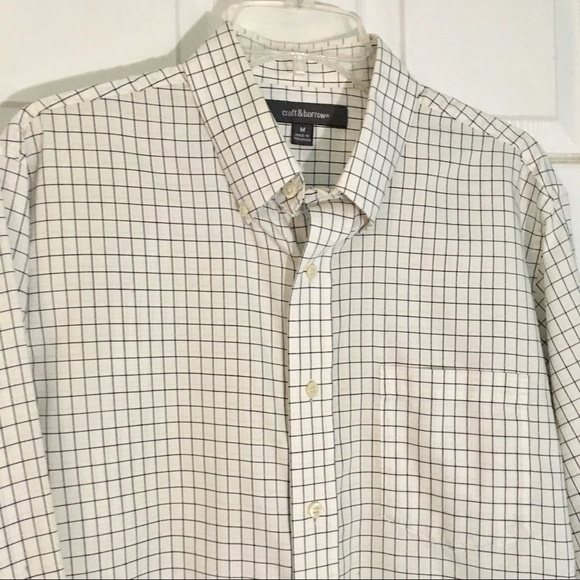 Croft and Barrow cotton blend button down M - Picture 3 of 4